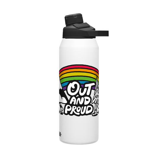 chute-mag-32-oz-water-bottle-insulated-stainless-steel-plus-cleanup-kit-pride-collection-limited-edition-n7 xhvxlhasbo